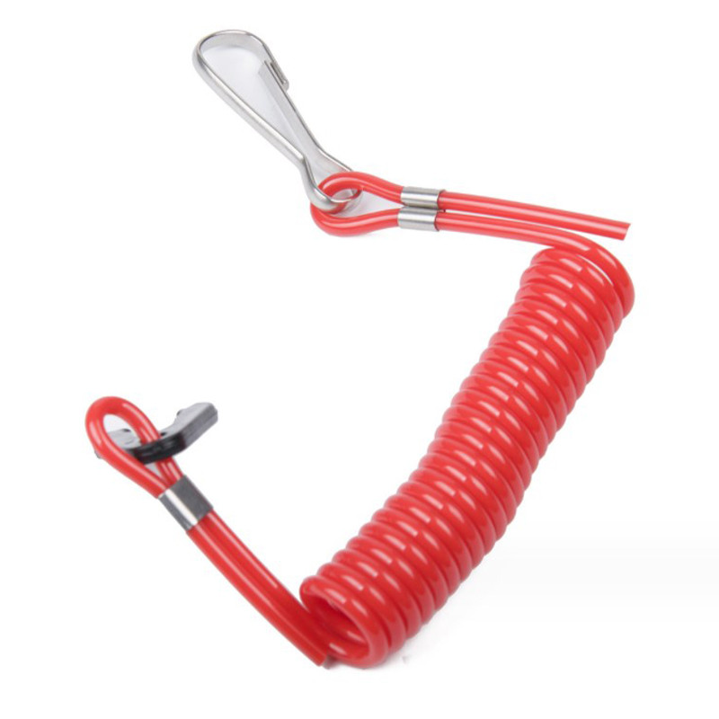 JCAAAP Marine Outboard Engine Boat Motor Kill Stop Switch For Jet Ski 2