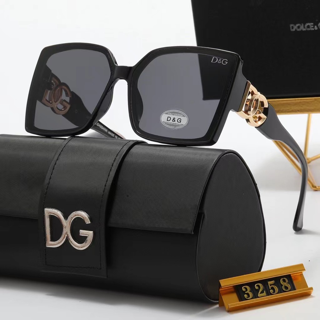 2024 New Luxury Brand Retro Square DG Sunglasses Ladies Men's Retro