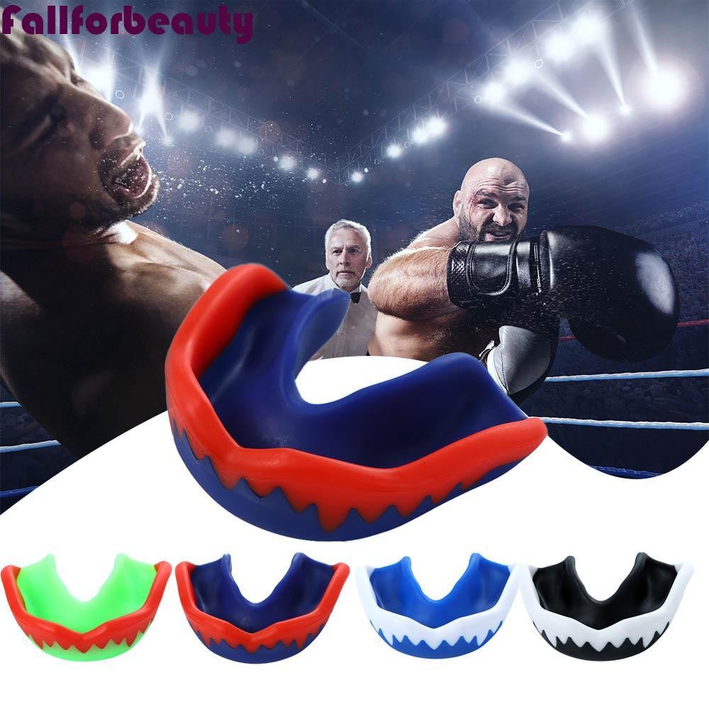 FALLFORBEAUTY Mouth Guard Basketball Rugby Sports Safety Thai Boxing