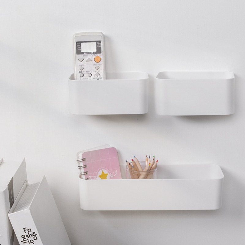 1PCS Storage Box Wall Mounted Household Organization Storage Box ...