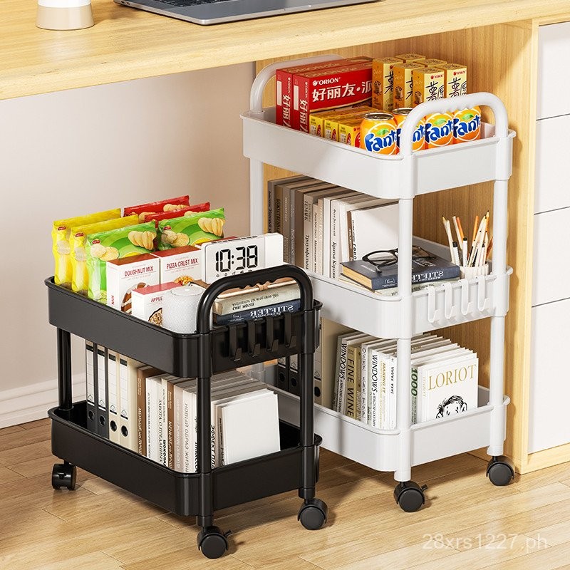 Wheeled Movable Cabinet Office Simple Under-Desk Storage Bookshelf ...
