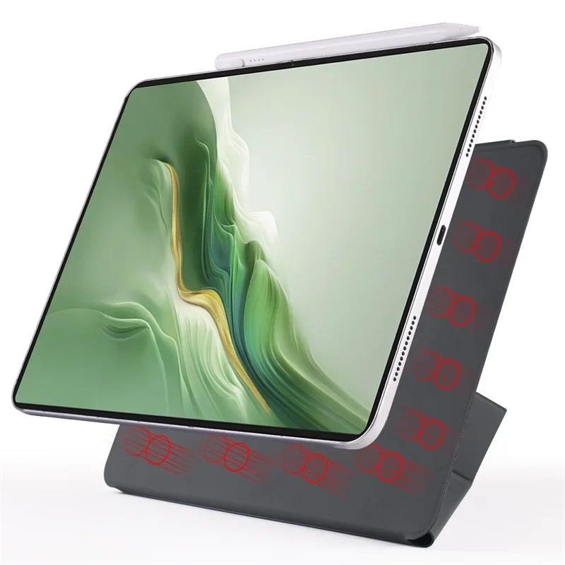 Housse Smart Case Pour Oneplus Pad 3 - Ultra Mince, Avec Support Réglable Et Fonction Veille/réveil Automatique - Noir