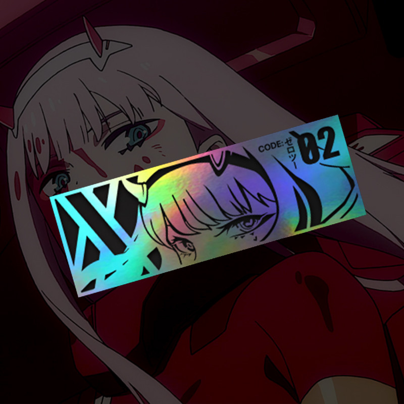 Darling in the franxx02 Anime National Team Laptop Sticker Cartoon Car ...