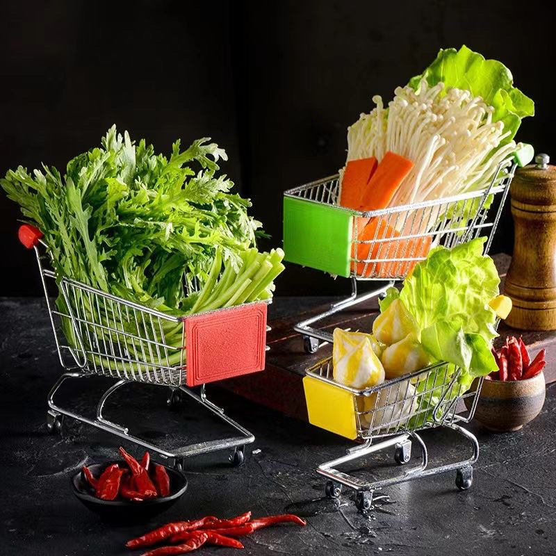 Creative Tableware Fast Food Restaurant Restaurant Hotel Iron Mini ...