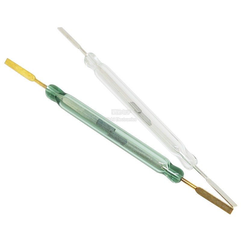Dry Reed Pipe 5 * 50MM Normally Open Type Dry Reed Switch Float Liquid ...