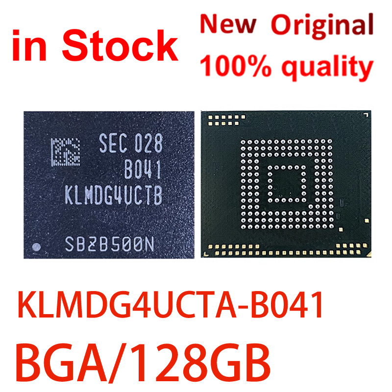 (1piece)100% New KLMDG4UCTA-B041 KLMDG4UCTA B041 BGA153 128GB 5.1 for ...