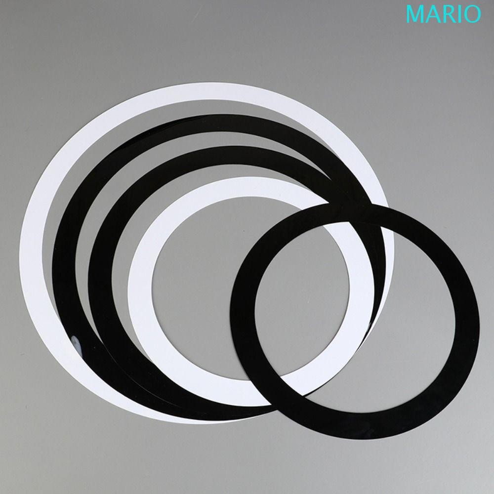 MARIO Drum Mute Rings, Round Shape 10/12/14/16 inch Drum Practice Pad ...