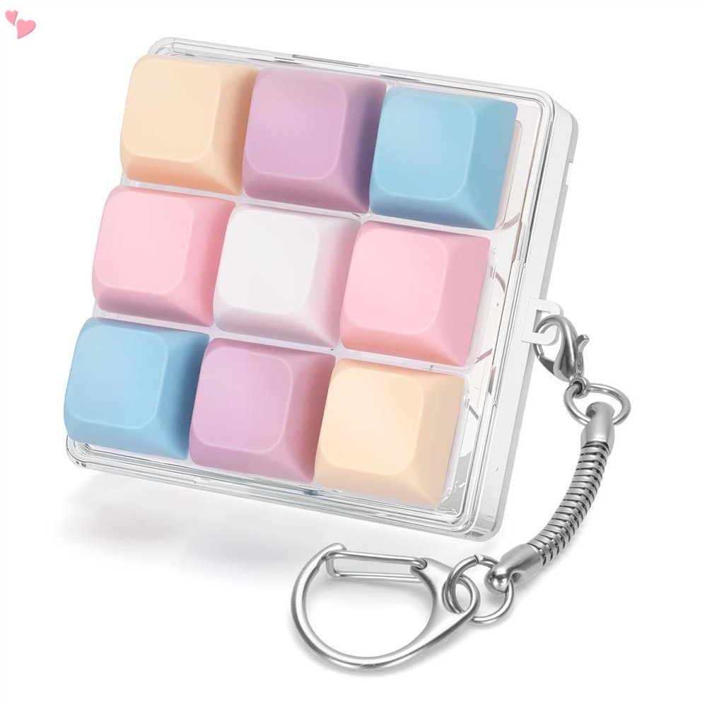 Colorful Keyboard Fidget Toys for Adults Mechanical Button Keyboard ...