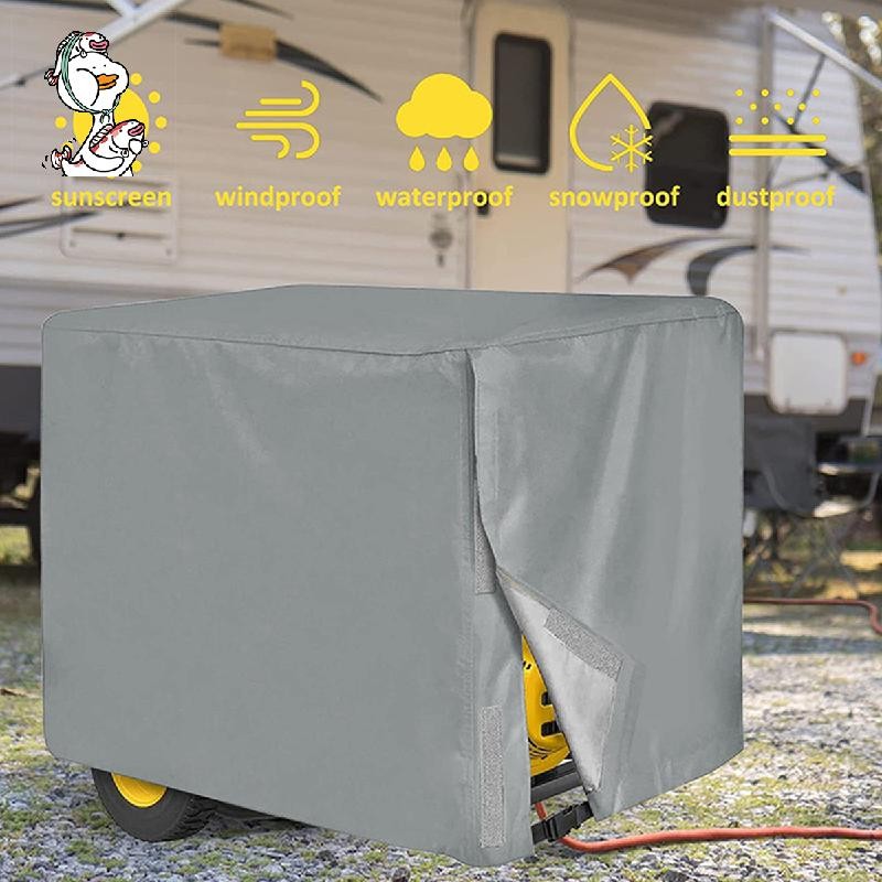 Premium Outdoor Generator Cover Waterproof S-un Dust Resistant Heavy ...
