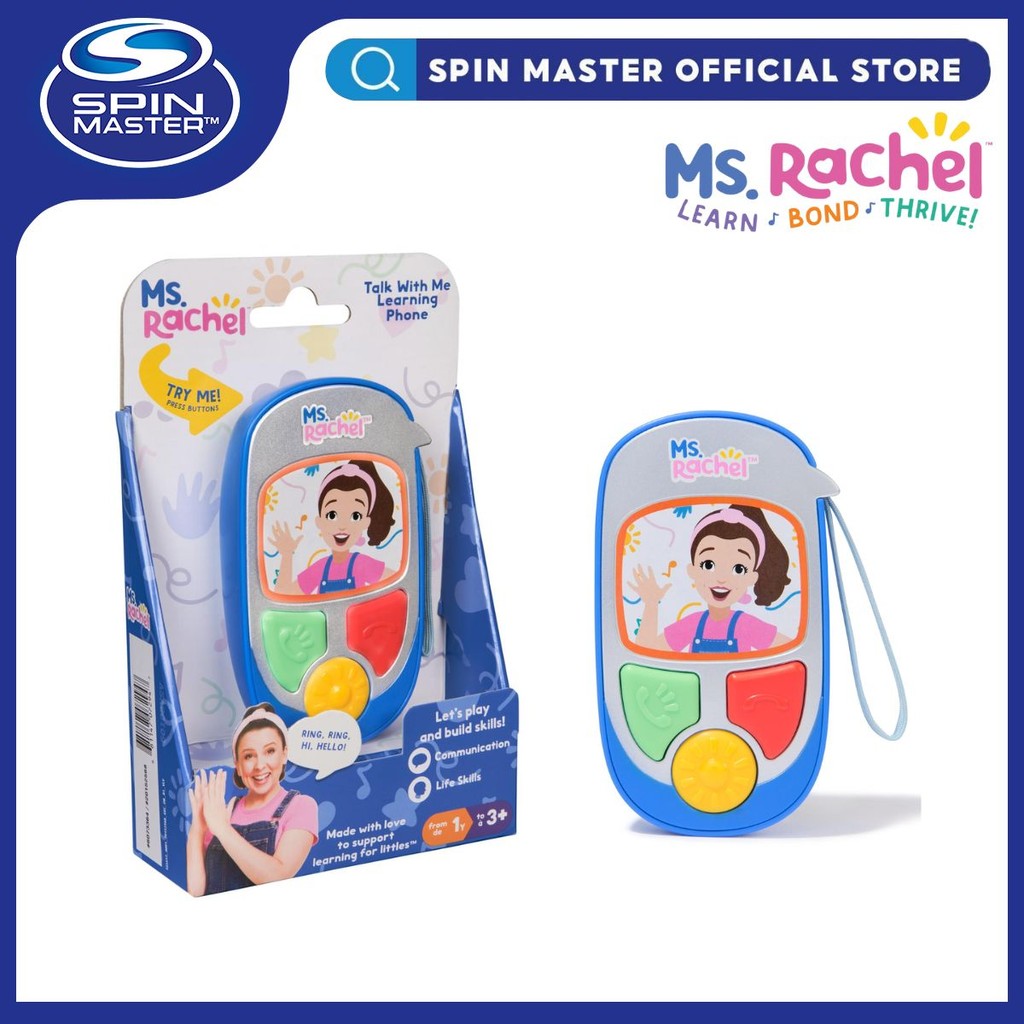 Ms Rachel Let's Talk Learning Phone Interactive Toy Phone for ...