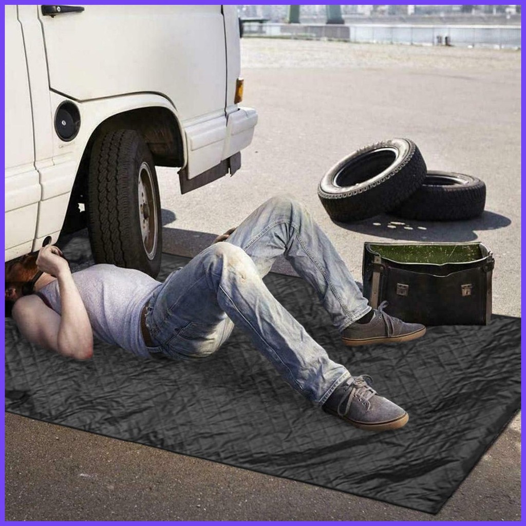 Mechanic Floor Mat Oil Changing Pad Portable Anti Slip Auto Repair Mat ...
