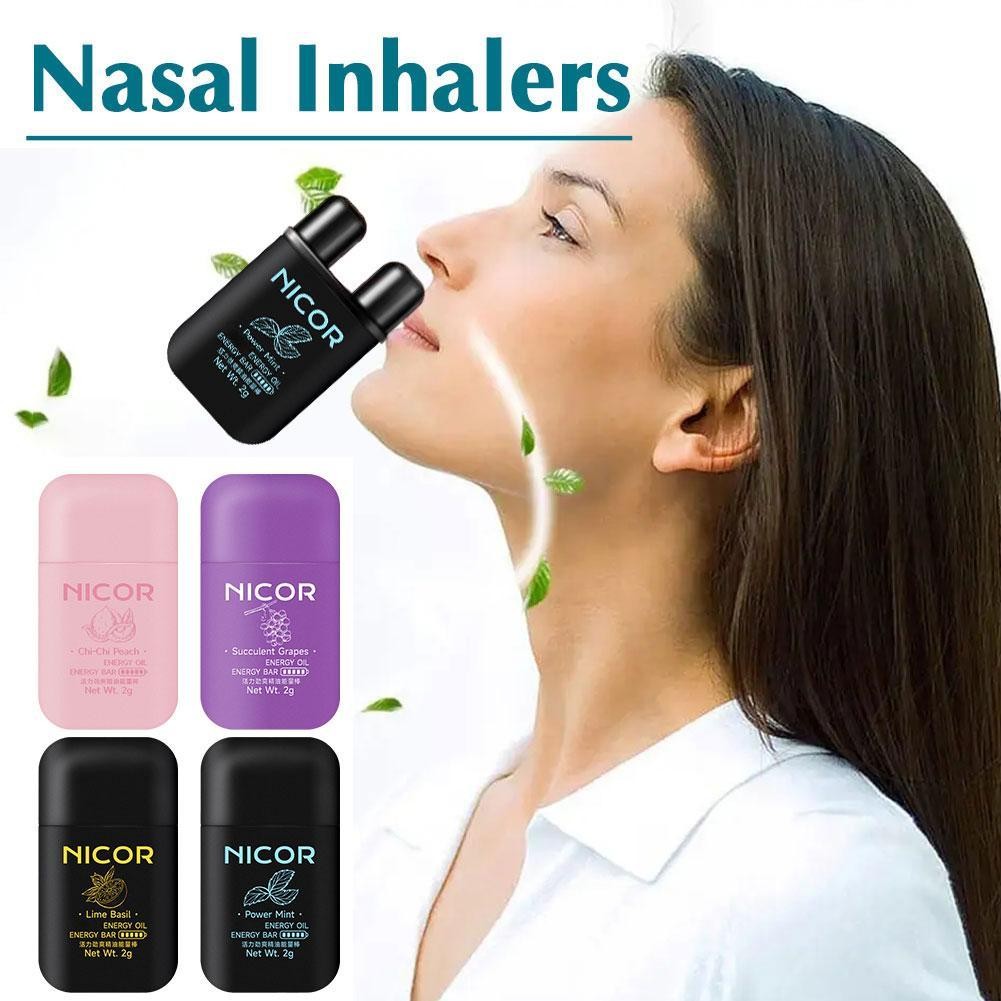 Mini Nasal Artifact Mint Nasal Inhalers Congestion Relief Rhinitis ...