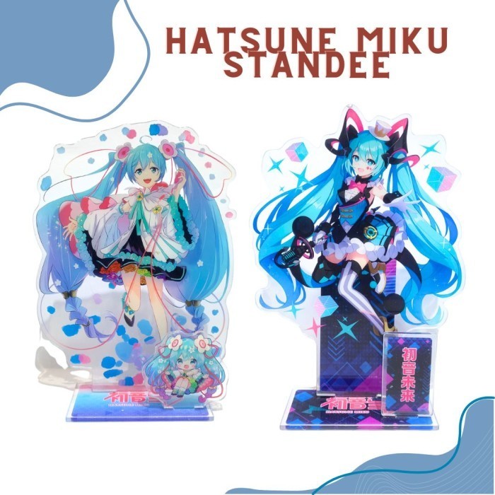 Miku Hatsune Acrylic Standee - Hatsune Miku Anime Acrylic Table ...