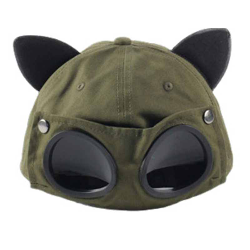 Hat with glasses online