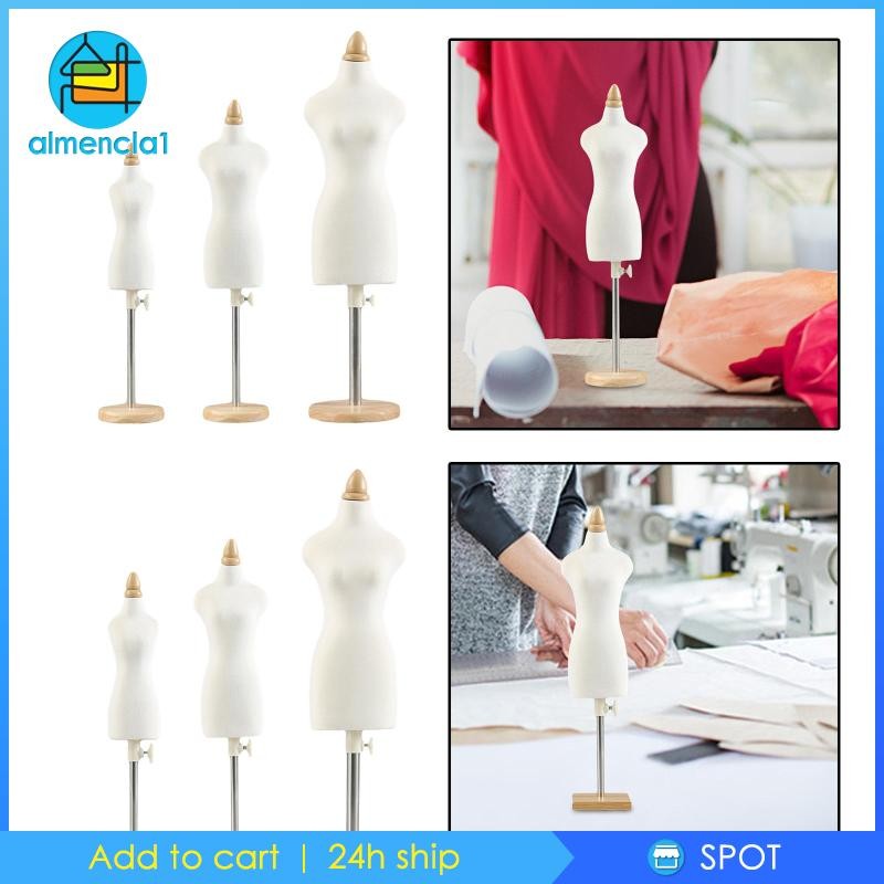 [Almencla1] Miniature Sewing Mannequin Mini Tailor Dressmaker Apparel
