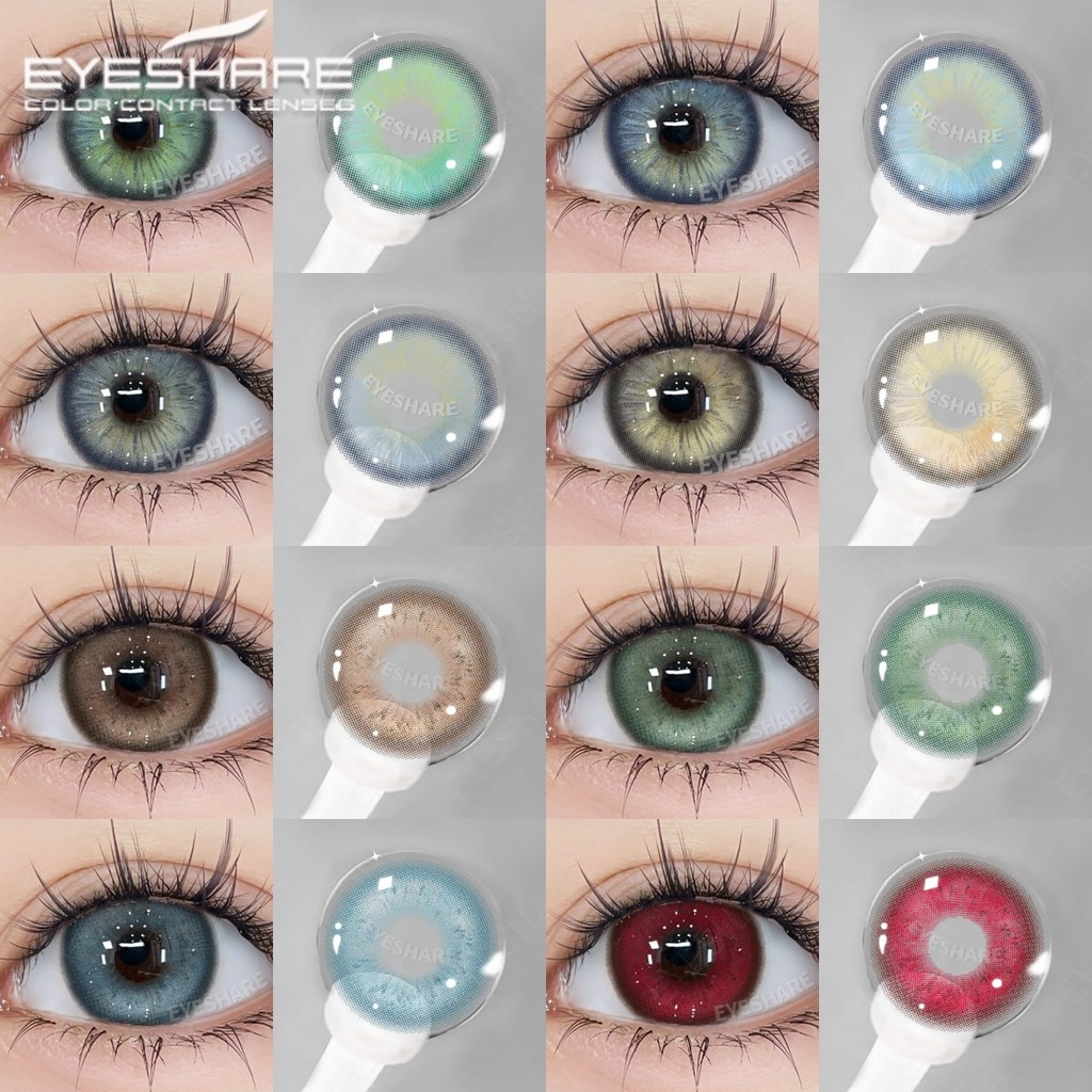 EYESHARE Colored Contact Lenses New Collection for Eyes Natural Color ...