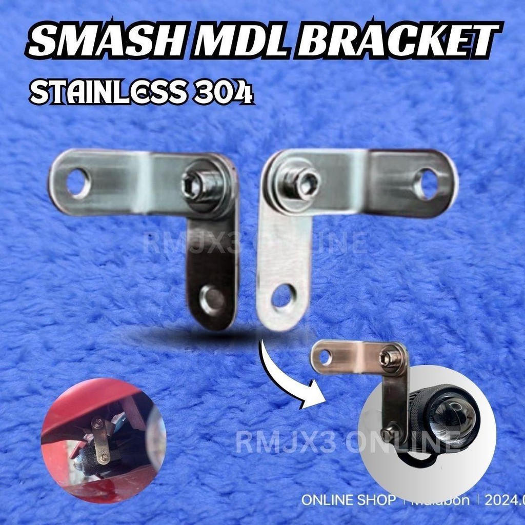 Universal Stainless Mini Driving Bracket for Smash Compact Design