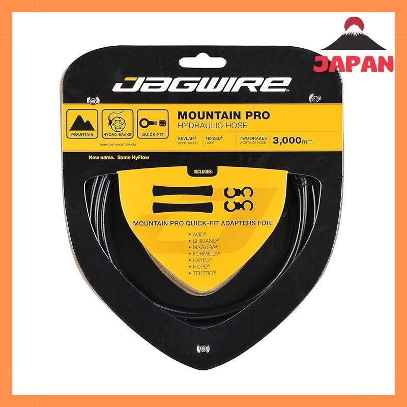 JAG WIRE Mountain Pro Hydraulic Hose Steering Silver (Hydraulic Brake