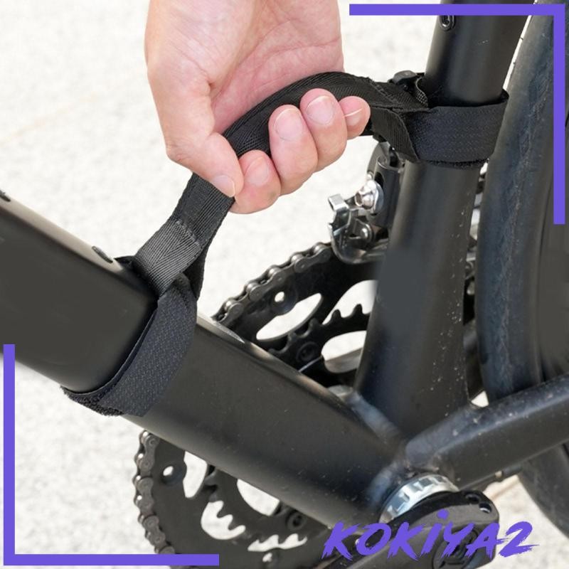 [Kokiya2] Bike Rack Strap Carrier Stabilizer Strap Black Mountain Bike