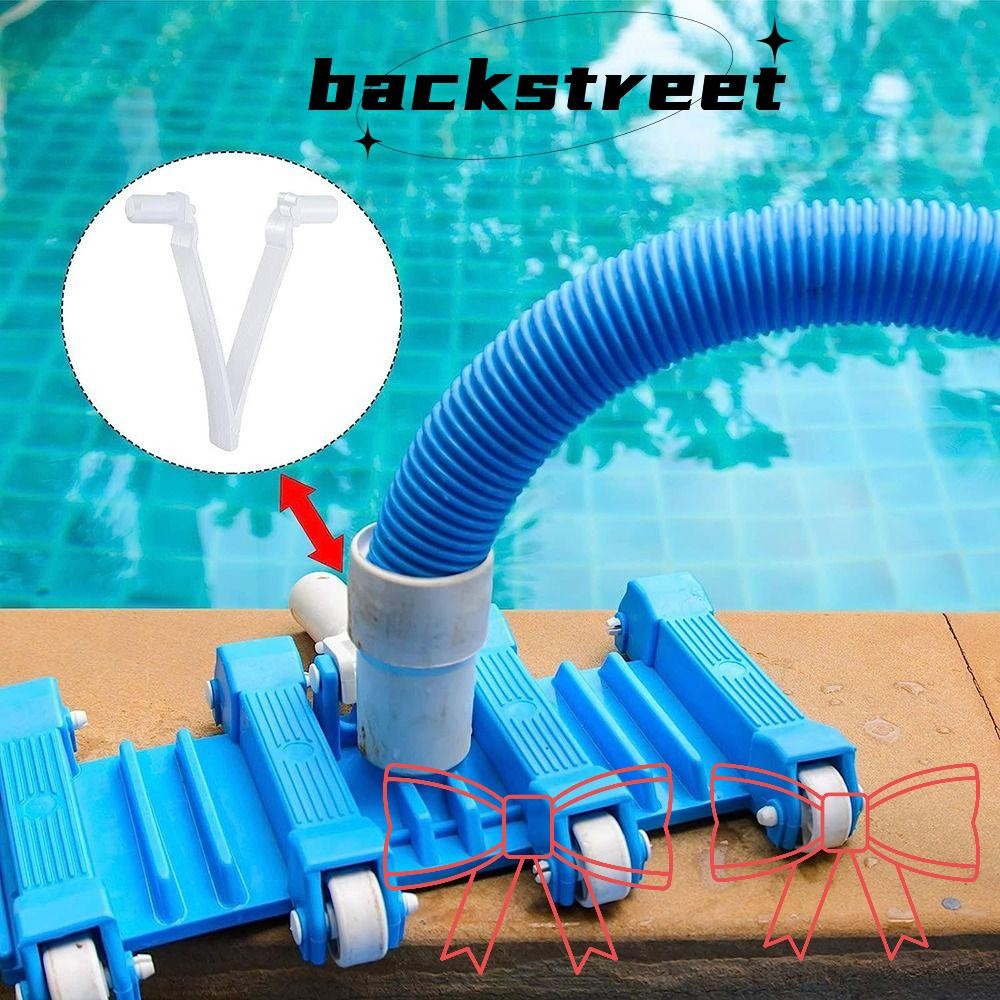 BACKSTREET 10pcs Pool VClips, Pool Supply Cleaning Tools Pool Brush
