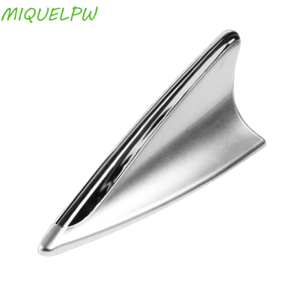MIQUELPW FM Signal Amplifier, Adapter Antistatic Shark Fin Antenna