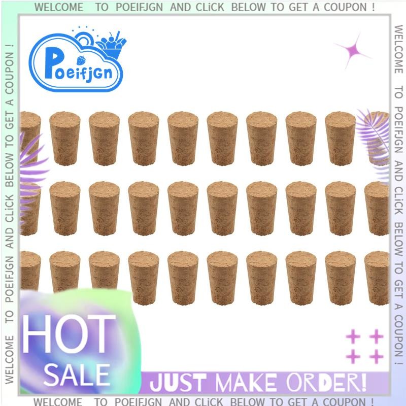 Wood Bottle Stopper,Soft Wood Corks,Tapered Cork Wooden Beer Bottle