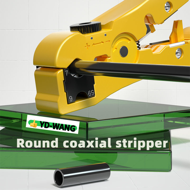 YD-WANG All-In-One Stripping Tool Cable Wire Stripper Compression Tool ...