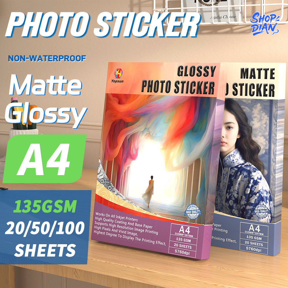 Shop matte sticker paper for Sale on Shopee Philippines