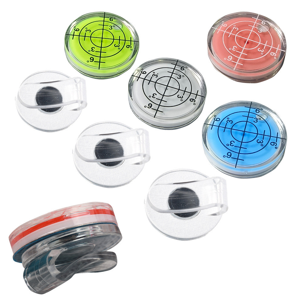 Golf Level Cap Clip Magnetic Ball Position Mark Measurement Slope ...