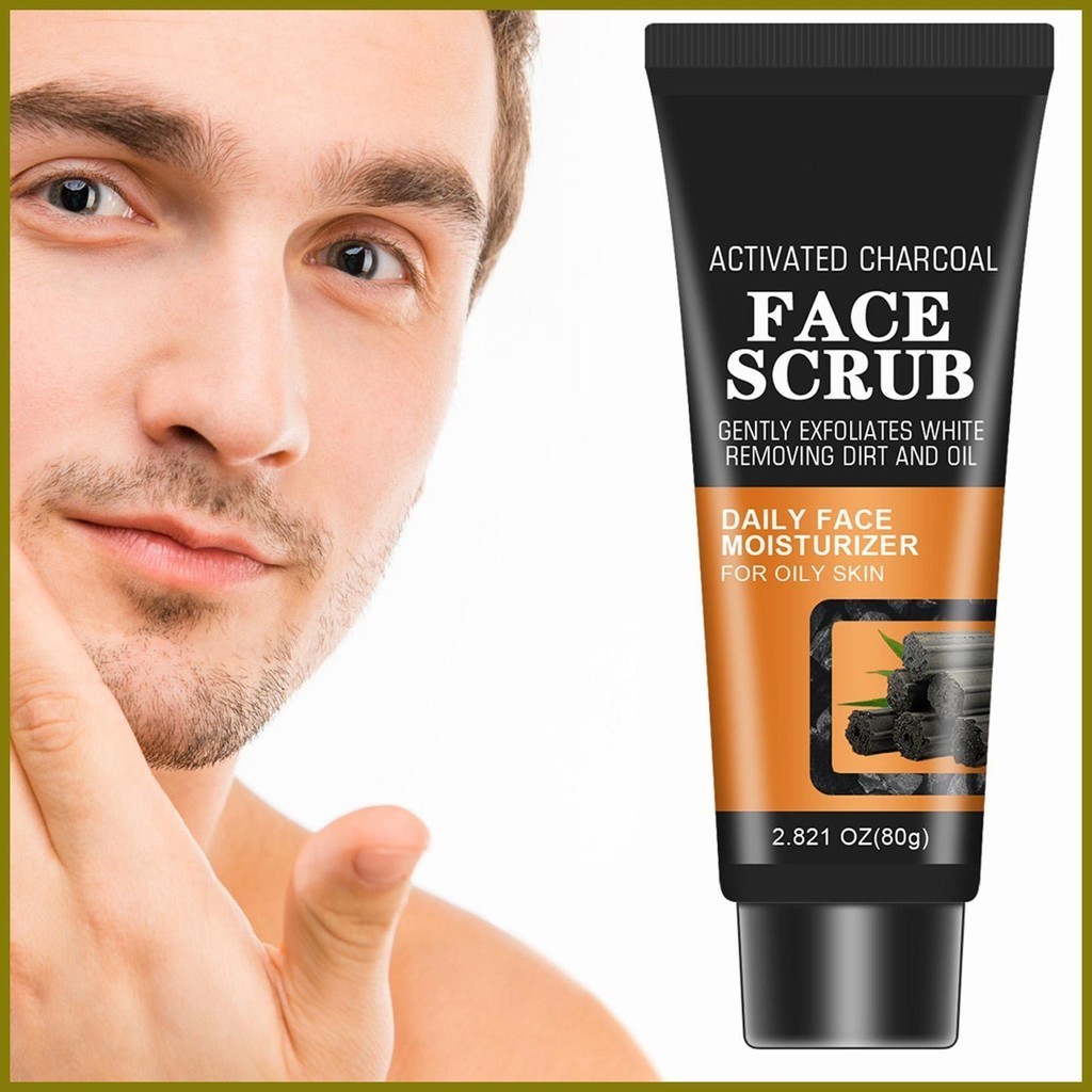 Mens Facial Scrub 80g Gentle Mens Facial Wash Scrub Moisturizing ...