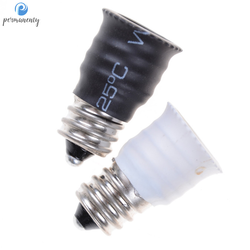 Permanenty E12 To E14 LED Lamp Bulbs Holder Adapter Converter