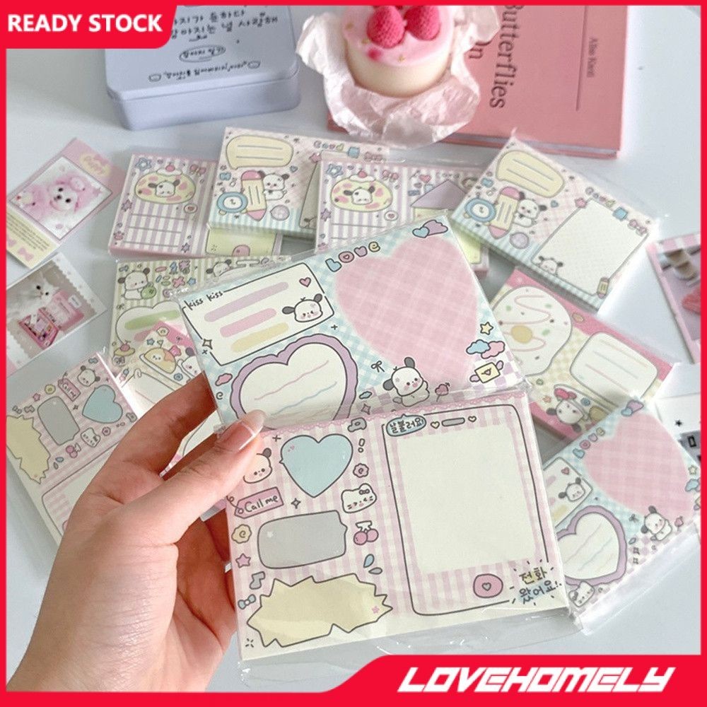 ⚡⚡⚡【IN STOCK】 Sanrio Simple Notepad Cute Pacha Notepad Can Be Torn Off