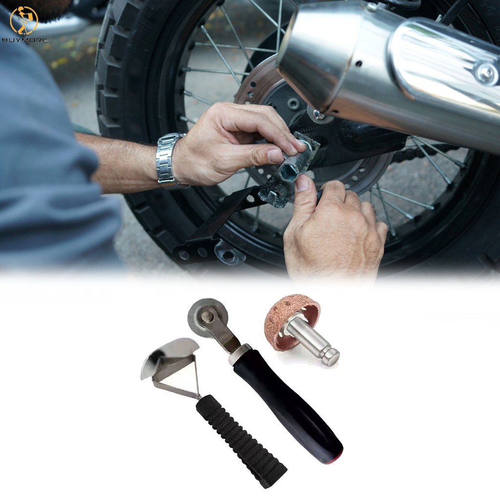 BUYMORE Car Truck Motorcycle Tire Repair Tools Tire Patch Roller Tool ...