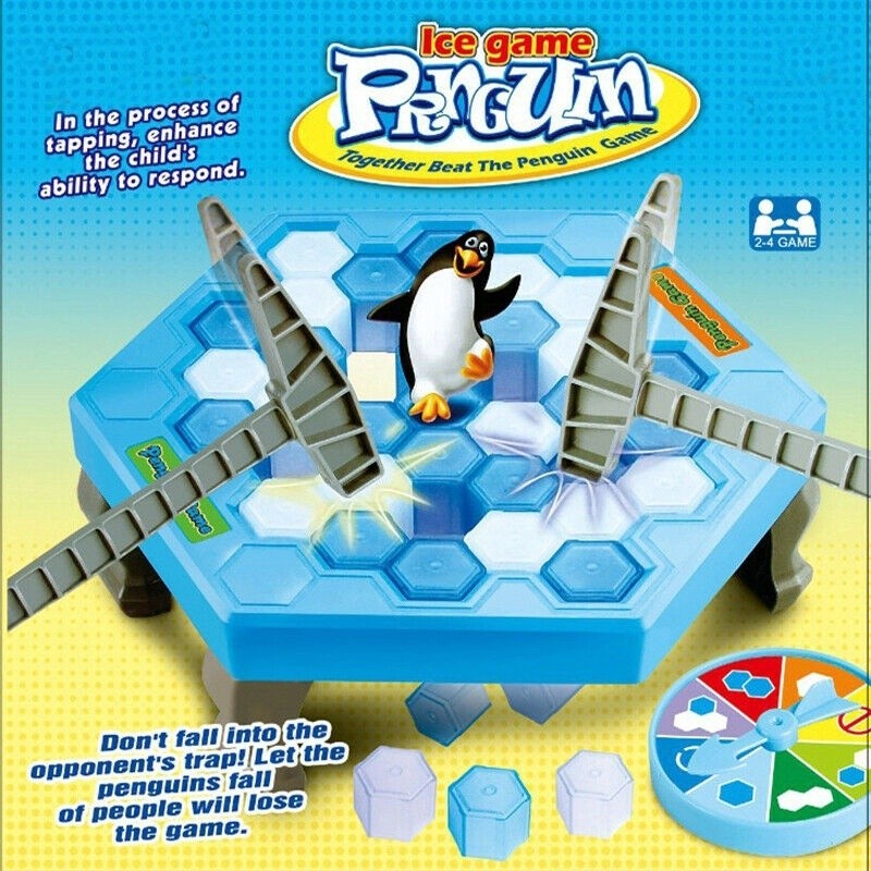 Arctic Rescue Duel Game: Strategic Ice Knocking Family Toy for Children ...