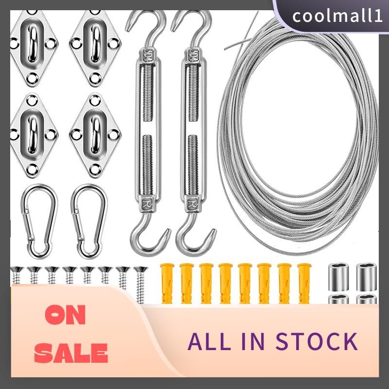 33Pcs Garden Wire Cable Railing Wire Fence Roll Kits Heavy Duty 304 ...