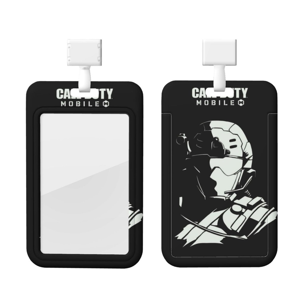 Call Of Duty ID Card Badge Holder Lanyard personalize Card Case Name ...