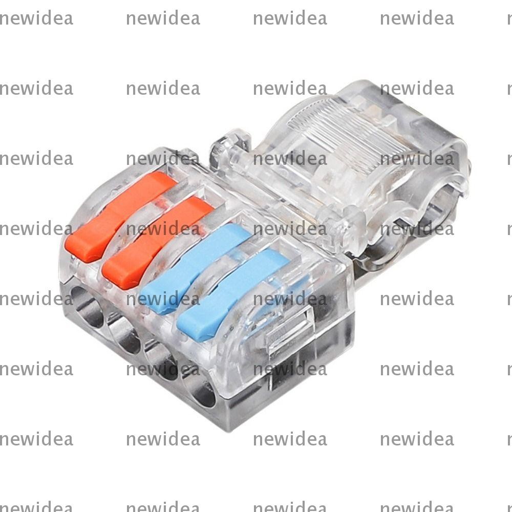 NEWIDEA Wire Connector, T type Mini Quick Terminal Block, Quick ...