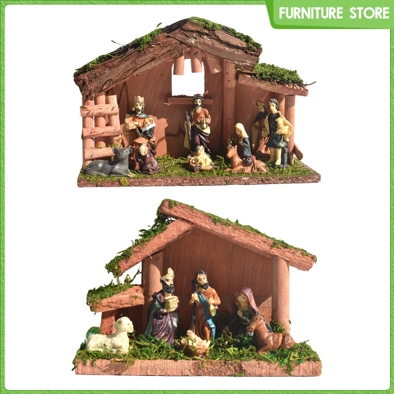 Nativity Scene Christmas living room and office Decor