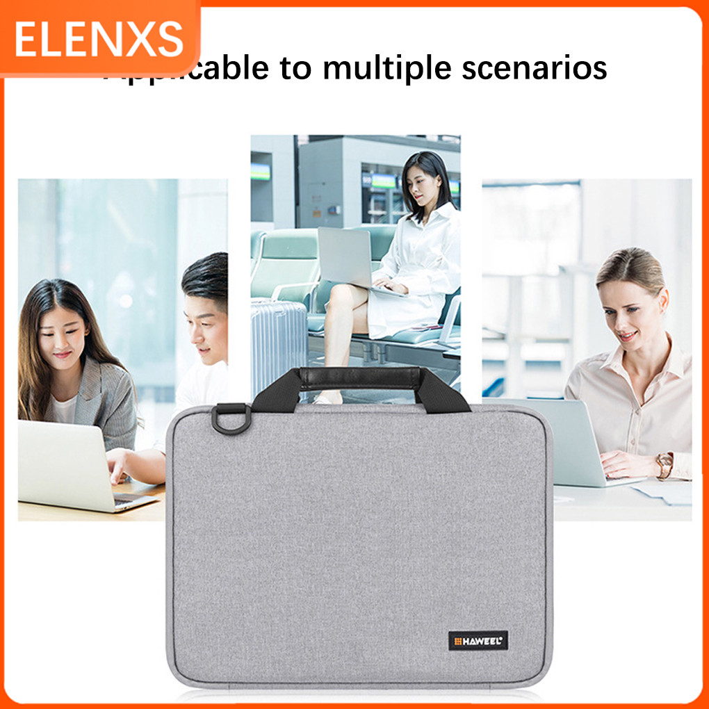 14/15/16 Inch Laptop Bag Electronic Organizer Trolley Strap Universal ...