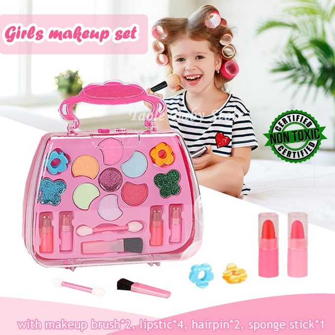 Makeup toys set for kids girls non toxic pretend play makeup toy ...