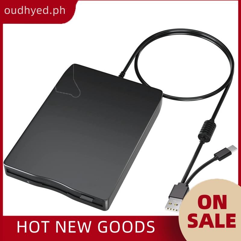 PHOU USB Floppy Disk Reader Floppy Disk Drive Dual Interface External