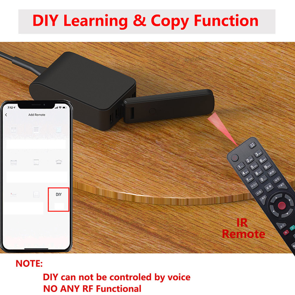 Infrared Universal Remote Blaster Support Alexa/Google Assistant