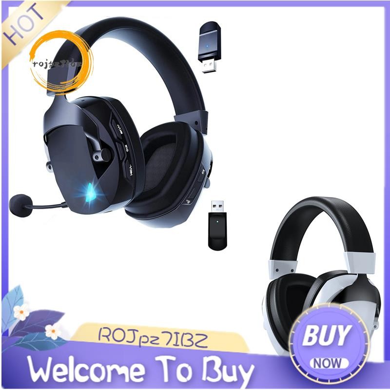 Wireless Gaming Headset with Mic 2.4G Bluetooth Headphone USB 3.5mm