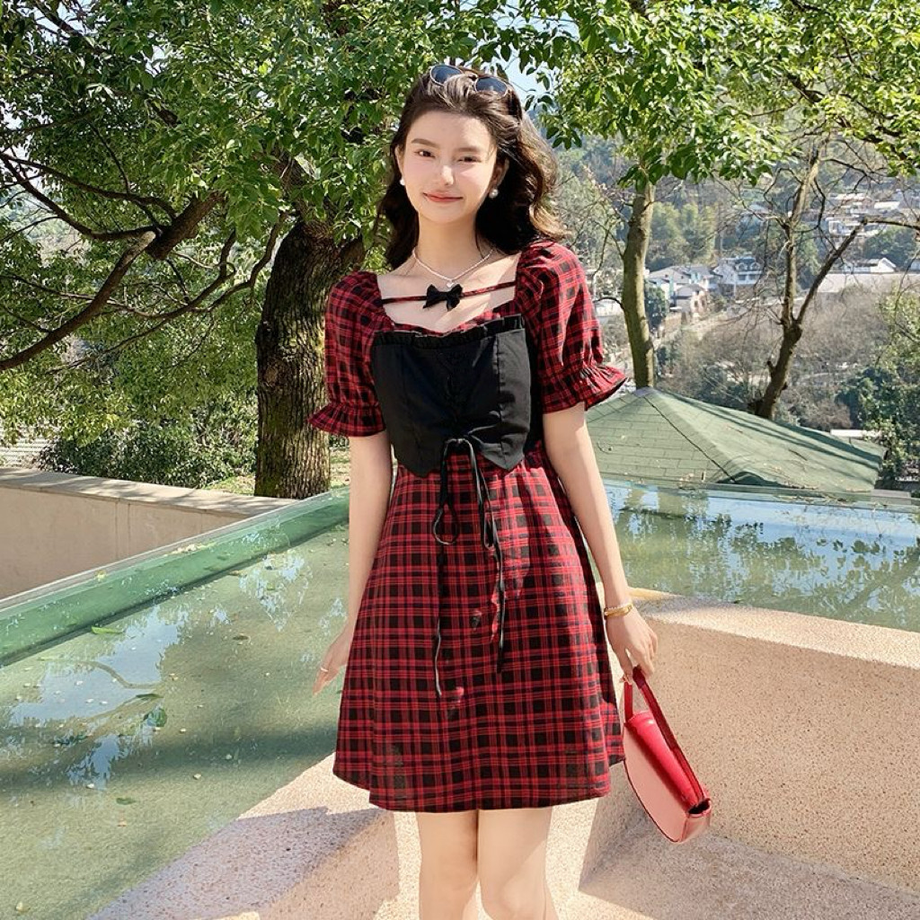 Fairy white birthday midi dress with sleeves formal dress for woman elegant christmas  party teens | Shopee Philippines