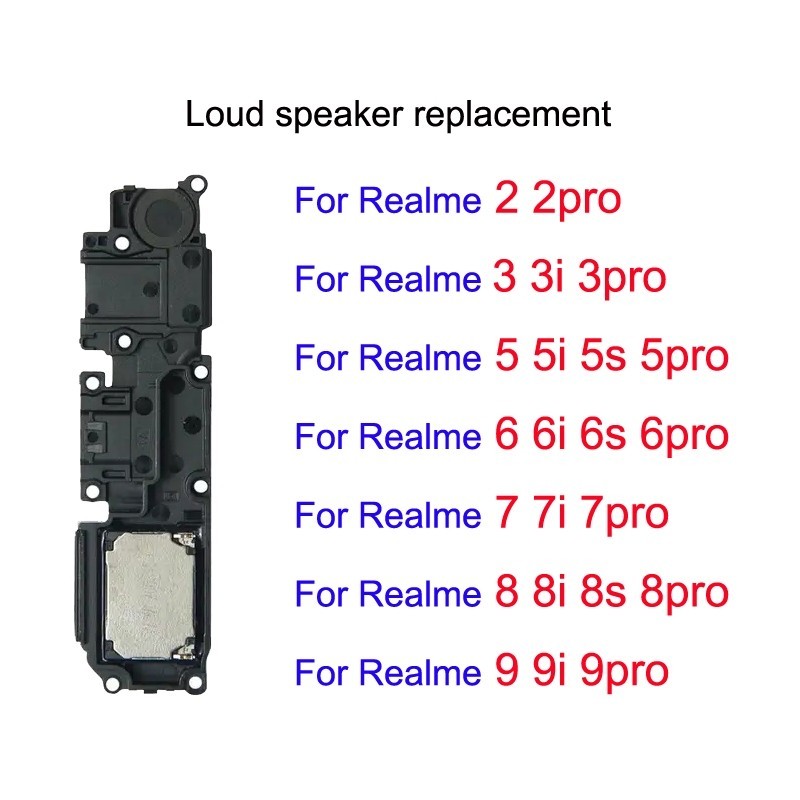 Loud Speaker Ringer Buzzer Replacement For Realme 2 3i 5 5i 5s 6 6i 6s ...