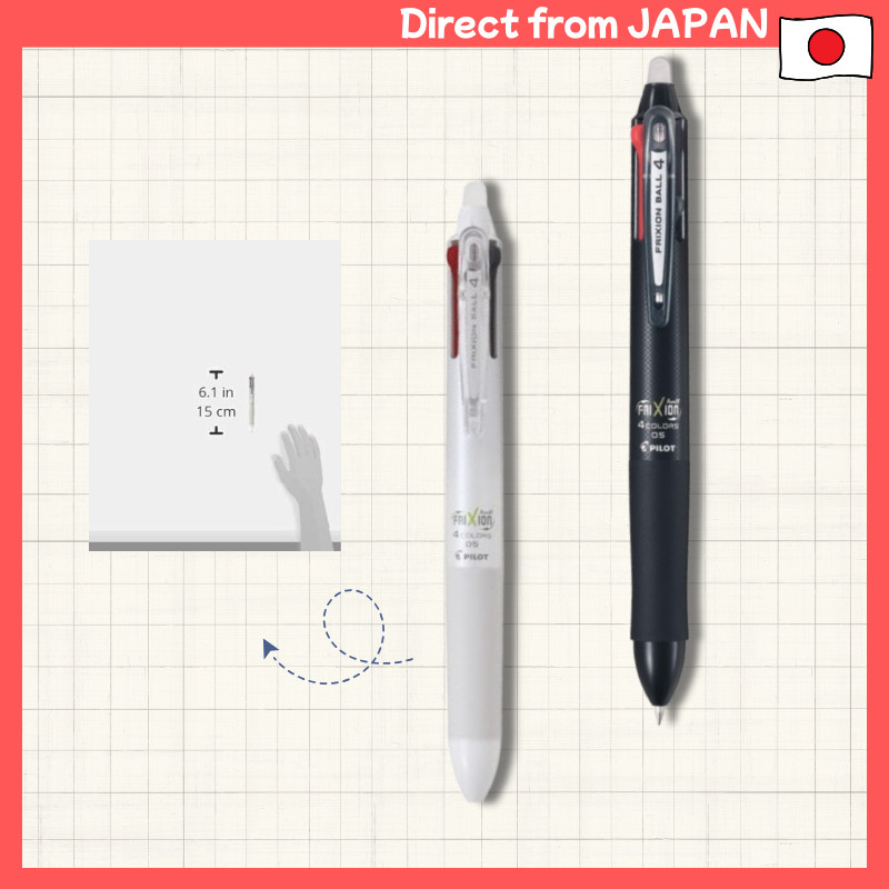 Pilot FriXion Ball 4 Erasable Multi-Color Retractable Gel Pen | Shopee ...