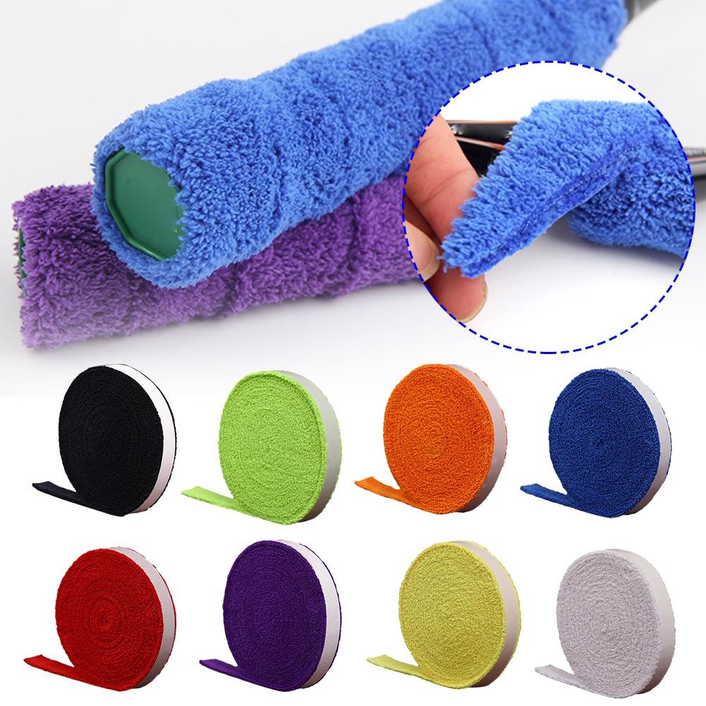 [Ready Stock] Badminton Towel Grip Tape Anti-Slip High Density Over ...