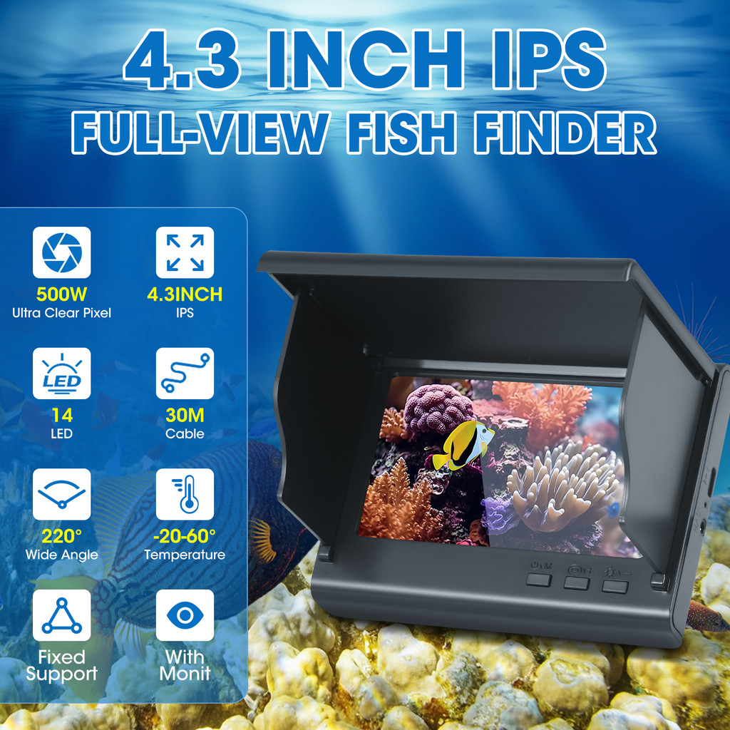 ⚡️Local Delivery⚡️ Fish Finder Underwater Fishing Camera, Infrared ...