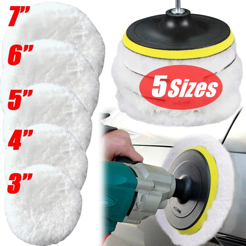 [Wholesale] 3/4/5/6/7 Inches Imitation Wool Polishing Discs ...