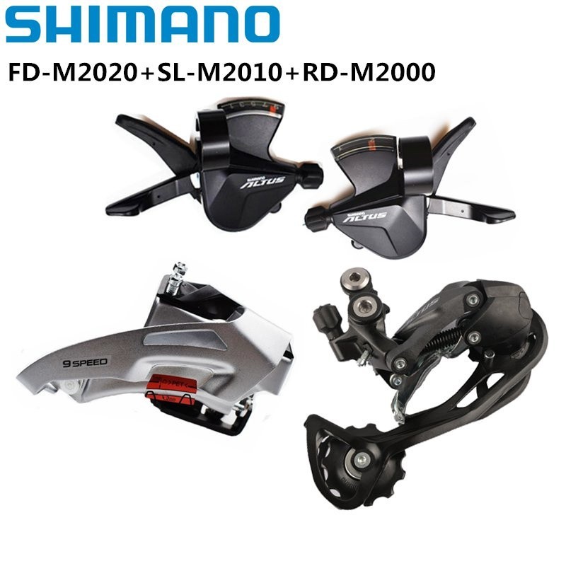 RQSHIMANO Groupset SL-M2010 Shifter Right 9s Left 2s Front Derailleur ...
